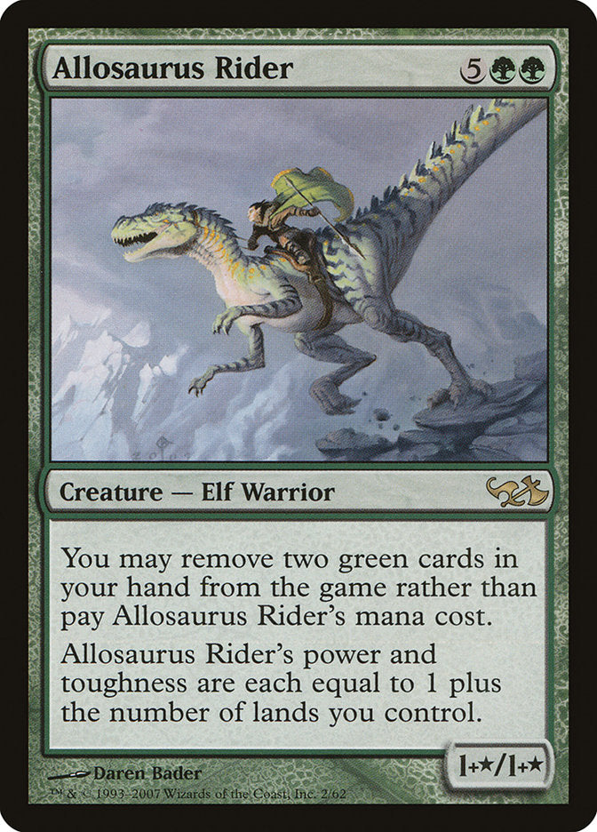 Allosaurus Rider [Duel Decks: Elves vs. Goblins] | Grognard Games