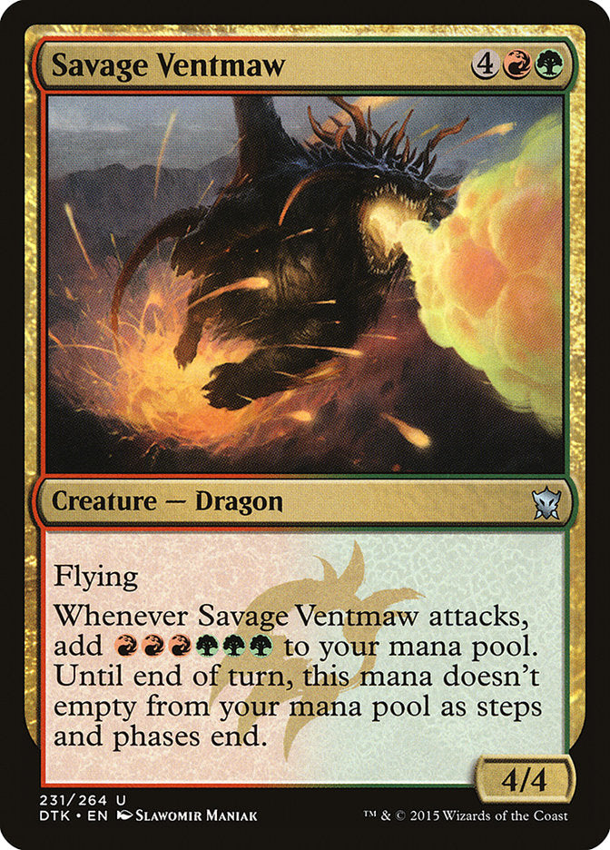 Savage Ventmaw [Dragons of Tarkir] | Grognard Games