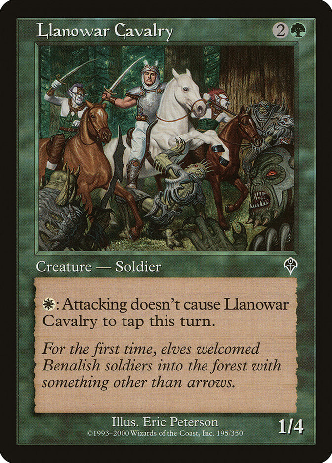 Llanowar Cavalry [Invasion] | Grognard Games