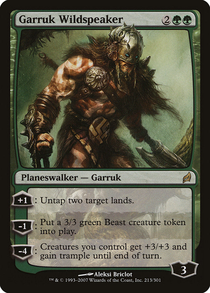 Garruk Wildspeaker [Lorwyn] | Grognard Games