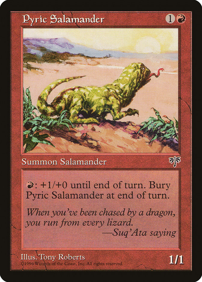 Pyric Salamander [Mirage] | Grognard Games