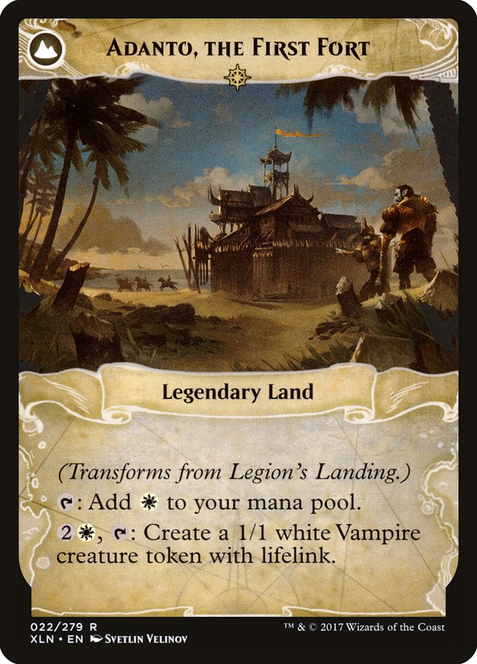 Legion's Landing // Adanto, the First Fort [Ixalan] | Grognard Games