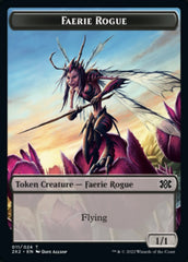 Faerie Rogue // Angel Double-sided Token [Double Masters 2022 Tokens] | Grognard Games
