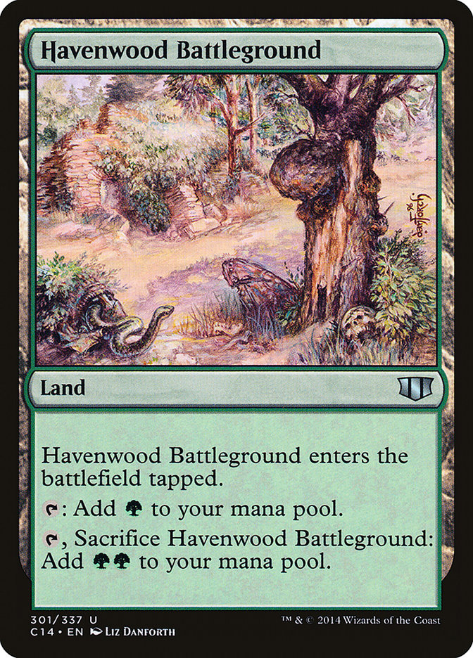 Havenwood Battleground [Commander 2014] | Grognard Games