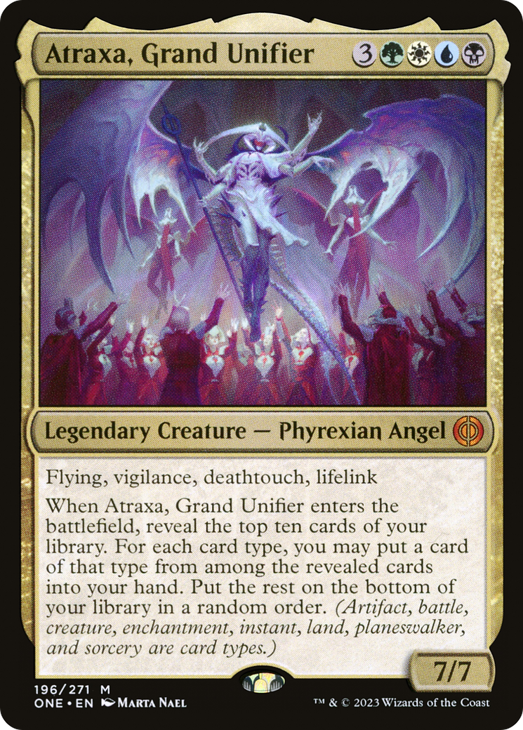 Atraxa, Grand Unifier [Phyrexia: All Will Be One] | Grognard Games