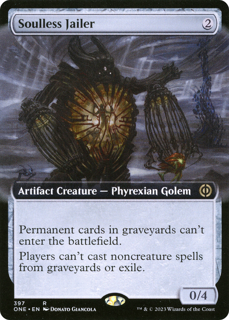 Soulless Jailer (Extended Art) [Phyrexia: All Will Be One] | Grognard Games