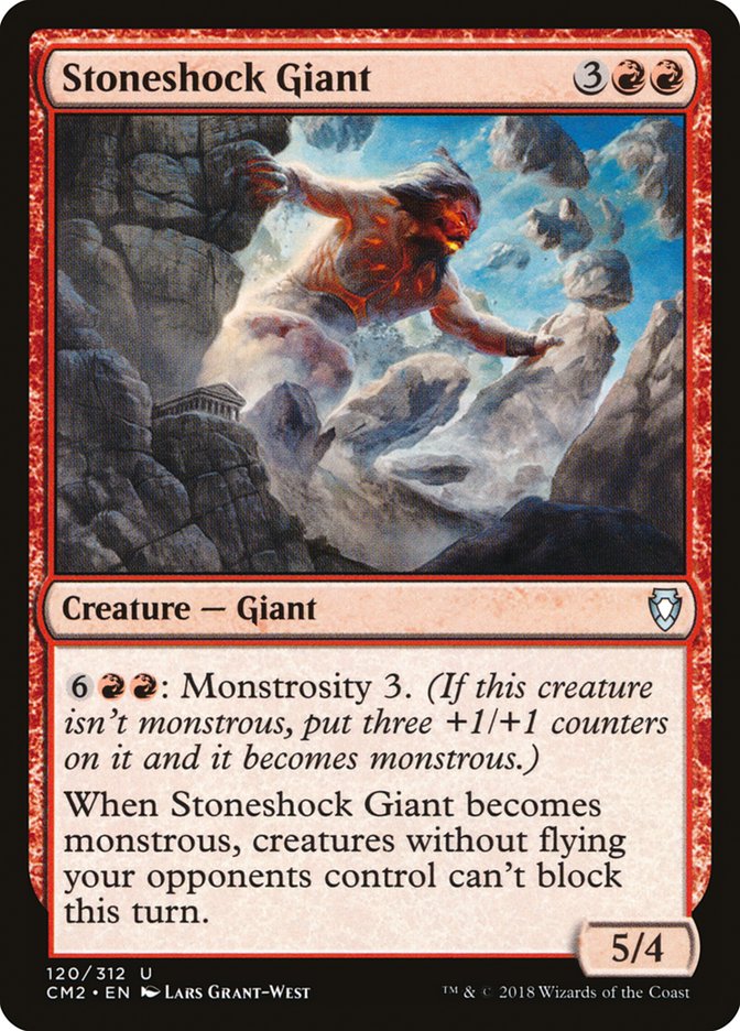 Stoneshock Giant [Commander Anthology Volume II] | Grognard Games