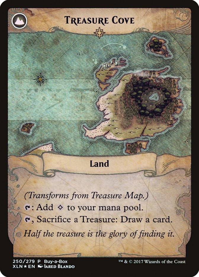 Treasure Map // Treasure Cove (Buy-A-Box) [Ixalan Treasure Chest] | Grognard Games