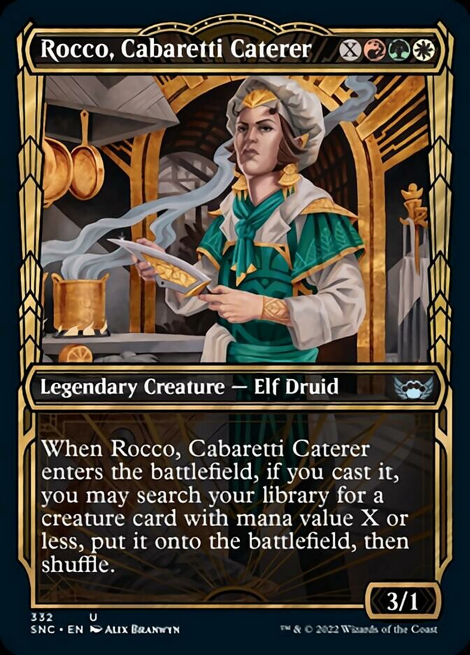 Rocco, Cabaretti Caterer (Showcase Golden Age) [Streets of New Capenna] | Grognard Games