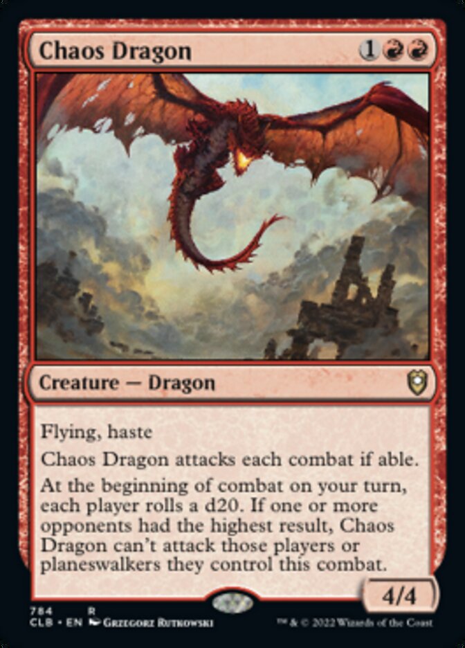 Chaos Dragon [Commander Legends: Battle for Baldur's Gate] | Grognard Games