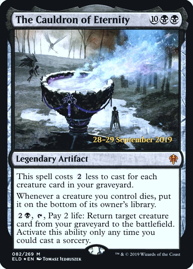 The Cauldron of Eternity  [Throne of Eldraine Prerelease Promos] | Grognard Games