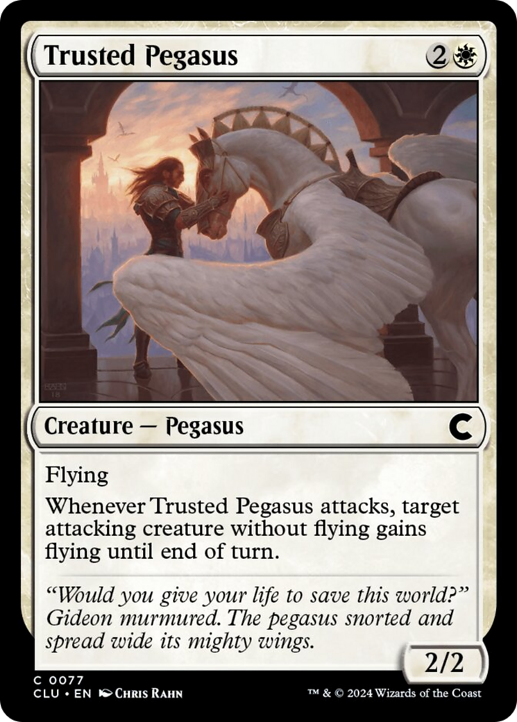 Trusted Pegasus [Ravnica: Clue Edition] | Grognard Games