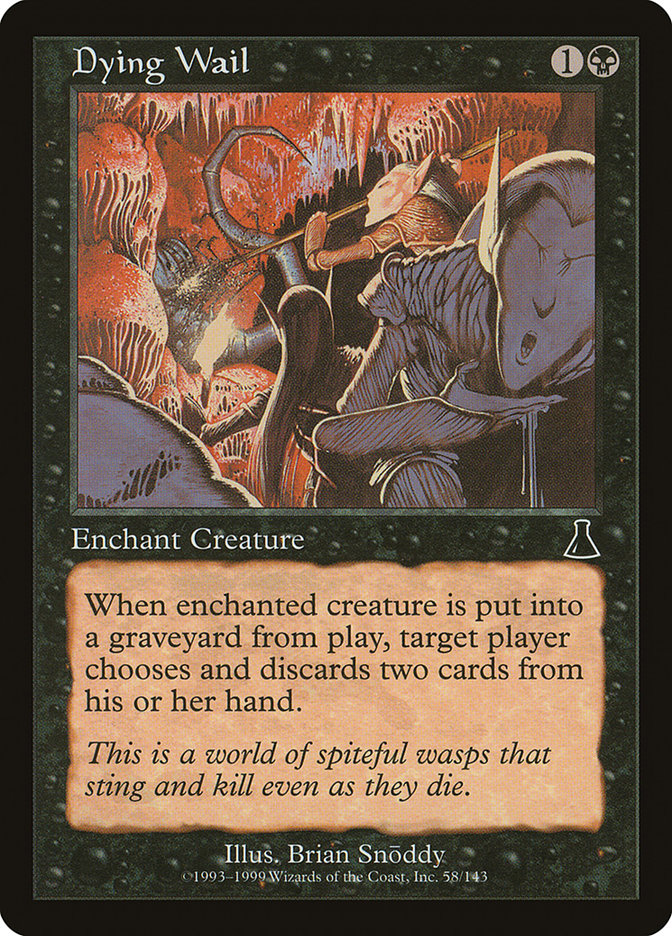 Dying Wail [Urza's Destiny] | Grognard Games