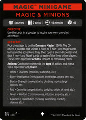 Magic & Minions (Magic Minigame) [Dungeons & Dragons: Adventures in the Forgotten Realms Minigame] | Grognard Games