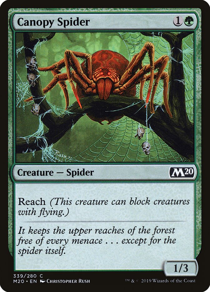 Canopy Spider [Core Set 2020] | Grognard Games