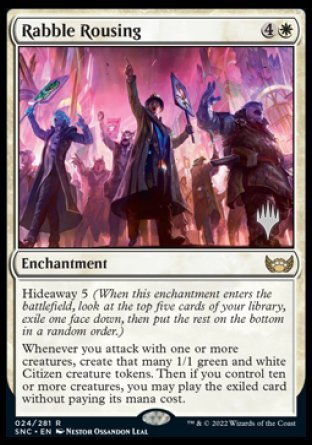 Rabble Rousing (Promo Pack) [Streets of New Capenna Promos] | Grognard Games