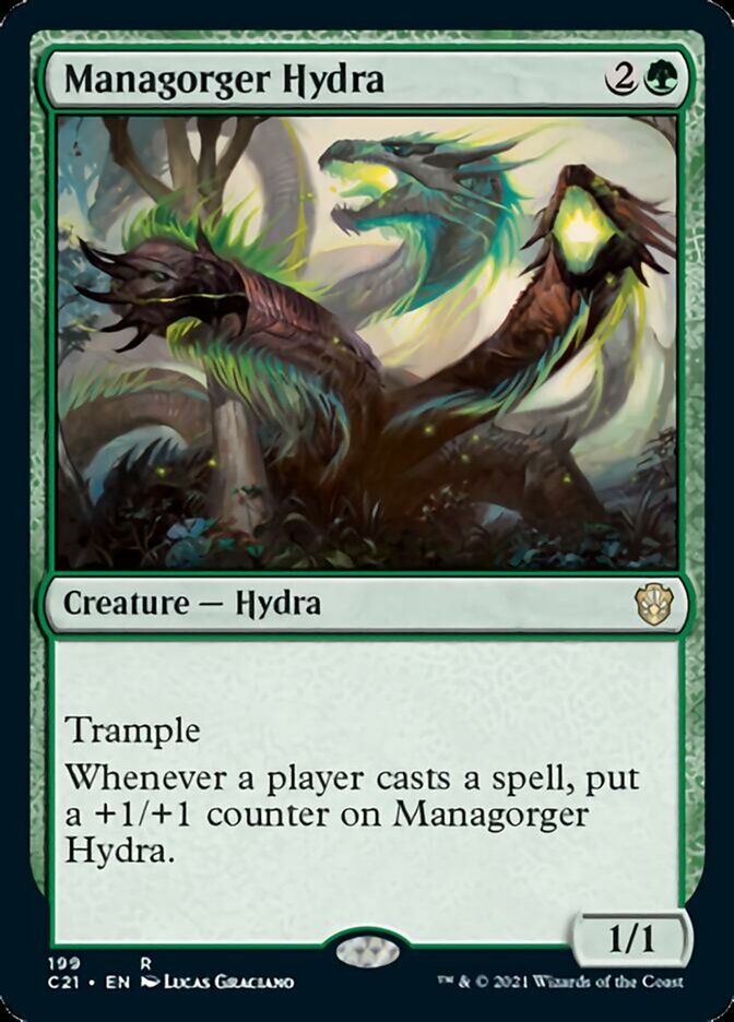 Managorger Hydra [Commander 2021] | Grognard Games