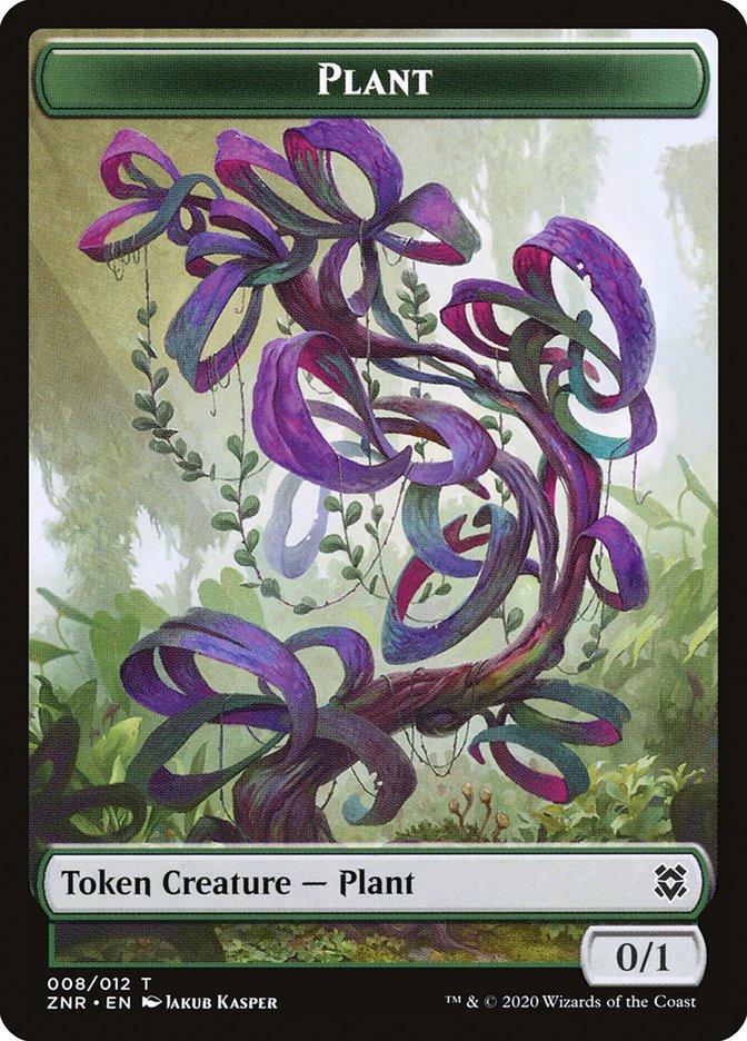 Plant [Zendikar Rising Tokens] | Grognard Games