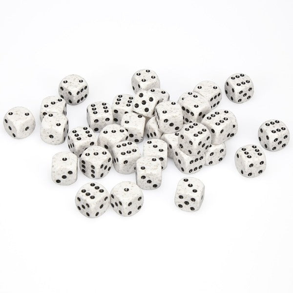 CHX25911 Speckled Arctic Camo 36 D6 set | Grognard Games