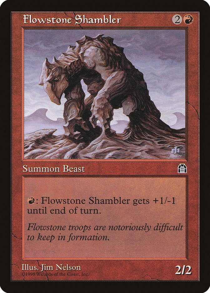 Flowstone Shambler [Stronghold] | Grognard Games