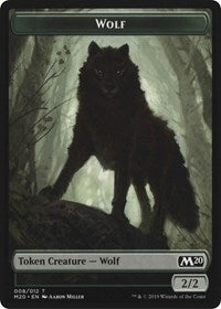 Zombie // Wolf Double-Sided Token [Game Night 2019 Tokens] | Grognard Games