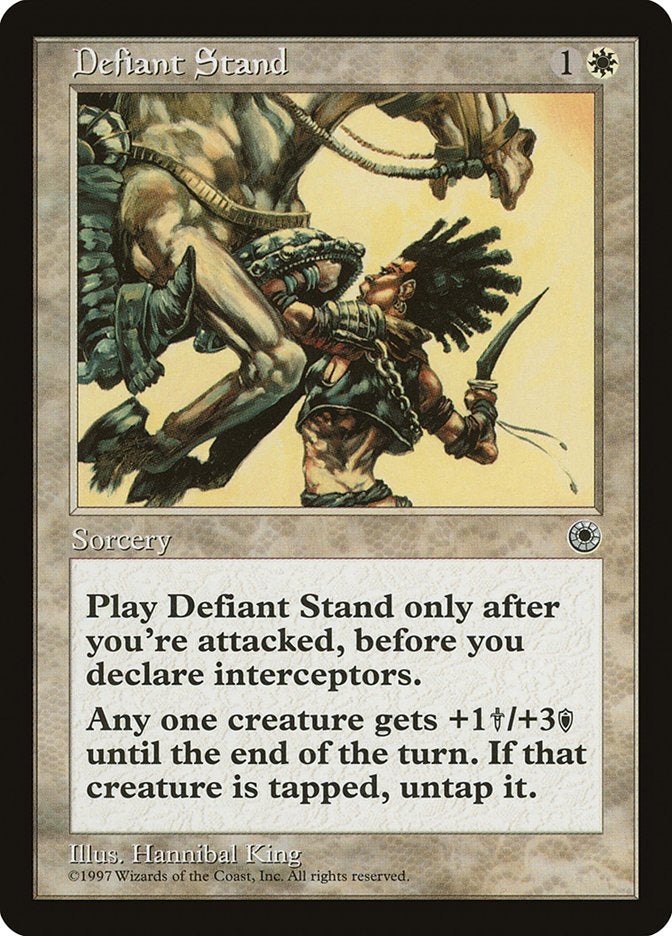 Defiant Stand [Portal] | Grognard Games