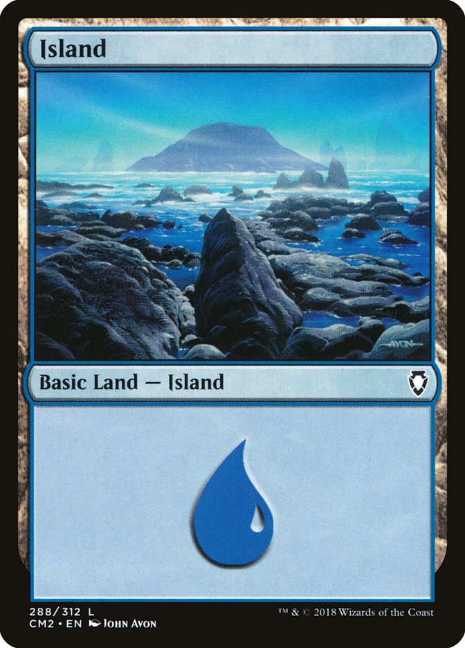 Island (288) [Commander Anthology Volume II] | Grognard Games