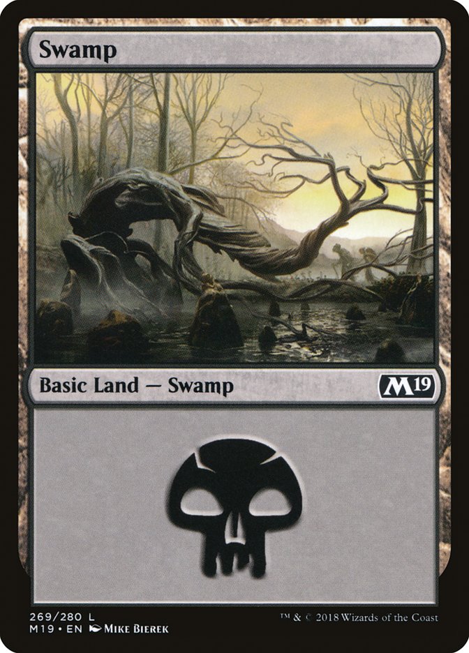 Swamp (269) [Core Set 2019] | Grognard Games