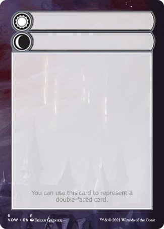 Helper Card (6/9) [Innistrad: Crimson Vow Tokens] | Grognard Games