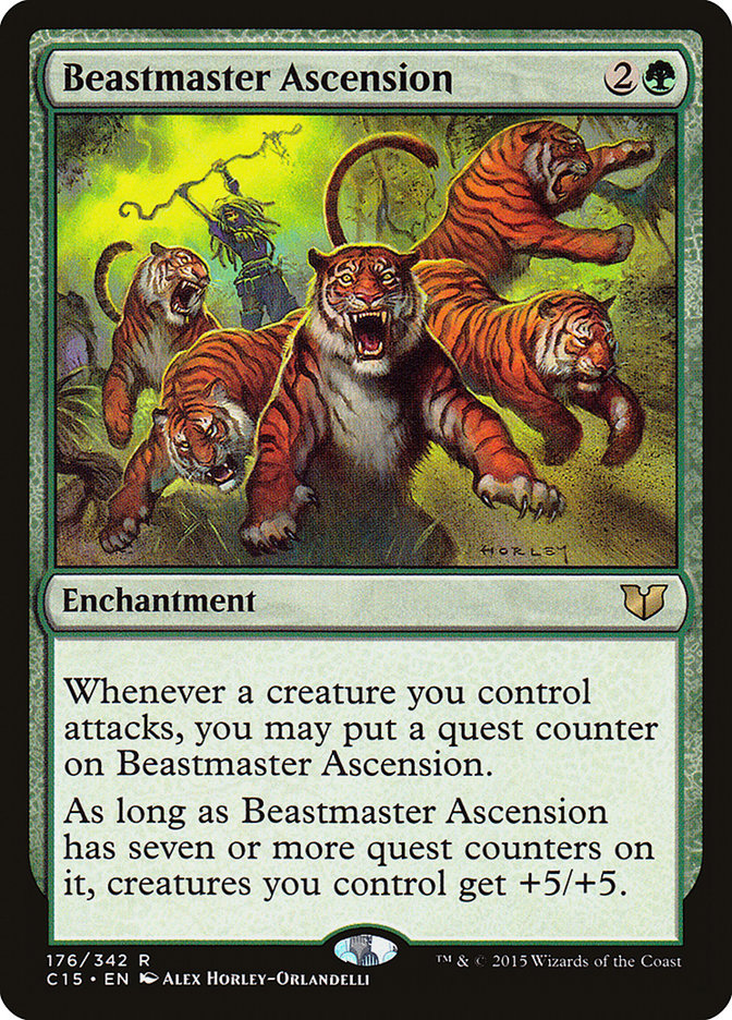 Beastmaster Ascension [Commander 2015] | Grognard Games