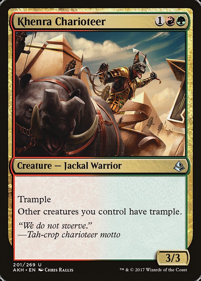 Khenra Charioteer [Amonkhet] | Grognard Games