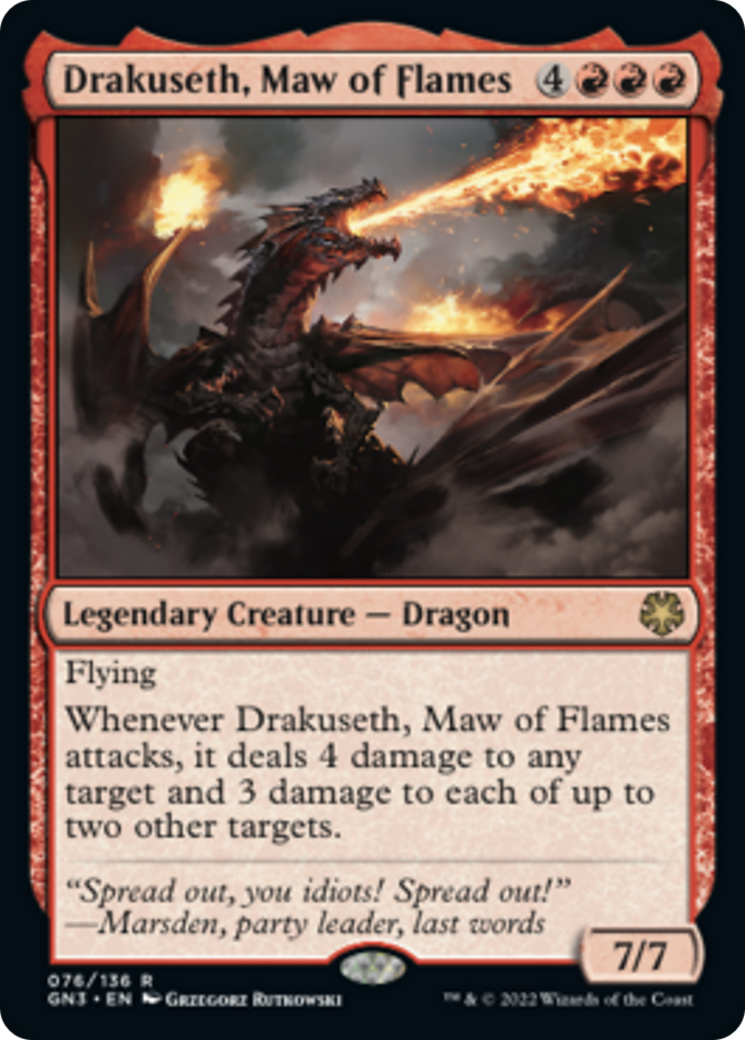 Drakuseth, Maw of Flames [Game Night: Free-for-All] | Grognard Games
