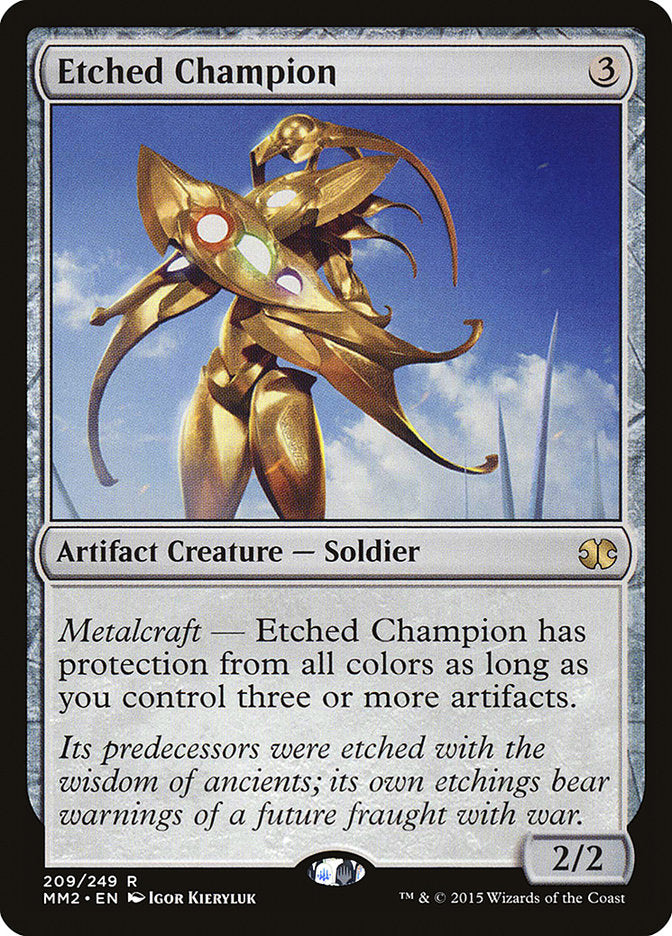 Etched Champion [Modern Masters 2015] | Grognard Games