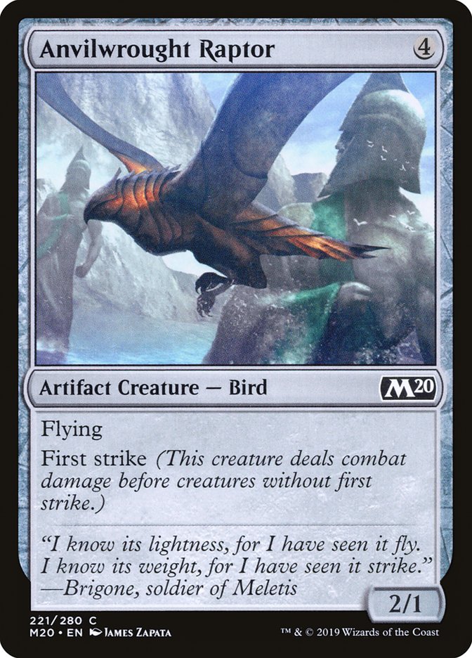 Anvilwrought Raptor [Core Set 2020] | Grognard Games