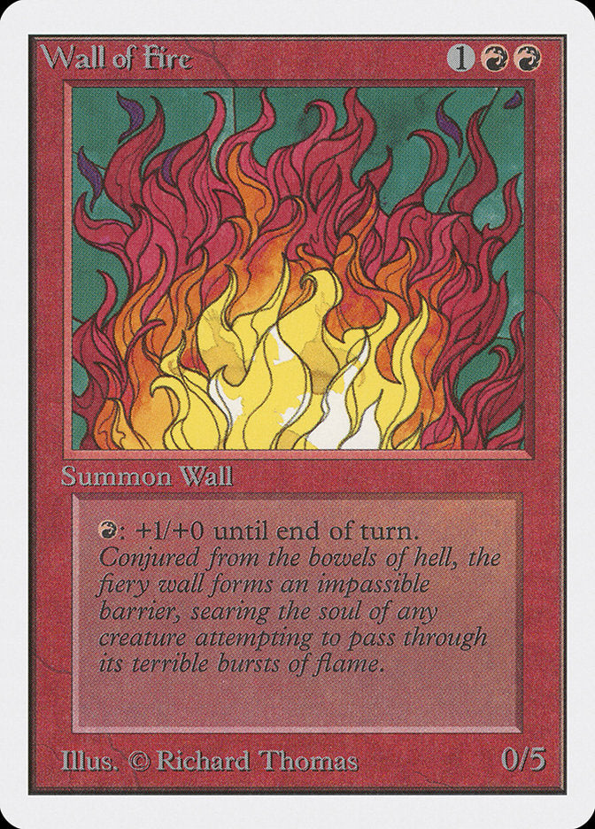 Wall of Fire [Unlimited Edition] | Grognard Games