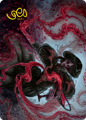 Change of Fortune Art Card (Gold-Stamped Signature) [Innistrad: Crimson Vow Art Series] | Grognard Games