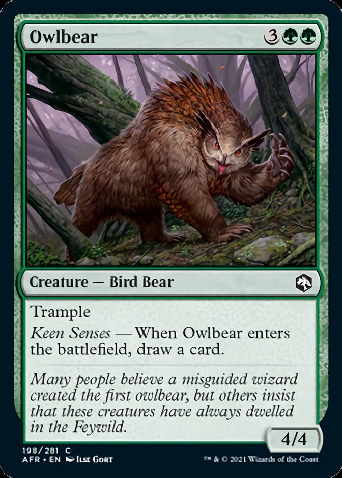 Owlbear [Dungeons & Dragons: Adventures in the Forgotten Realms] | Grognard Games