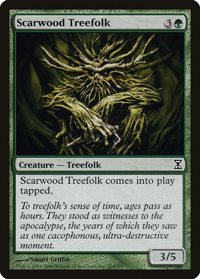 Scarwood Treefolk [Time Spiral] | Grognard Games