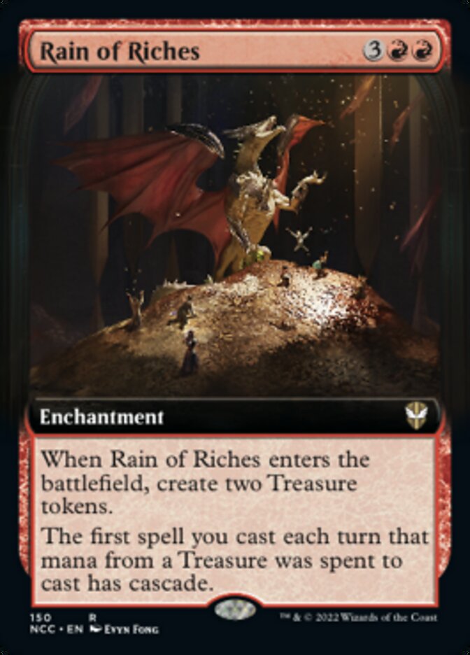 Rain of Riches (Extended Art) [Streets of New Capenna Commander] | Grognard Games