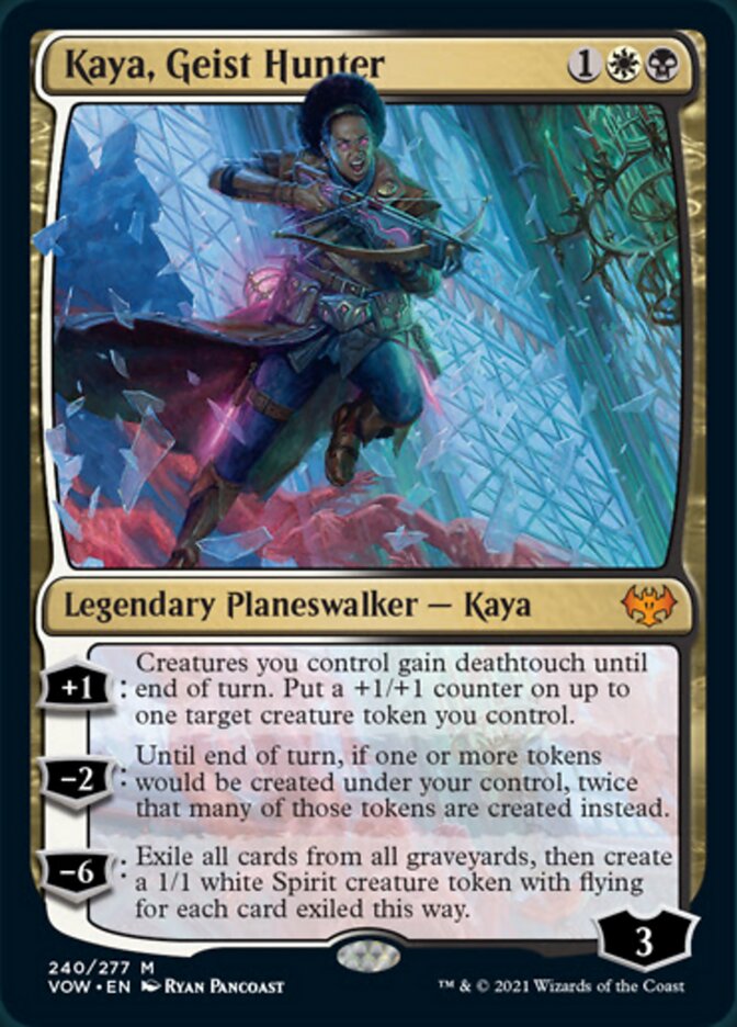 Kaya, Geist Hunter [Innistrad: Crimson Vow] | Grognard Games