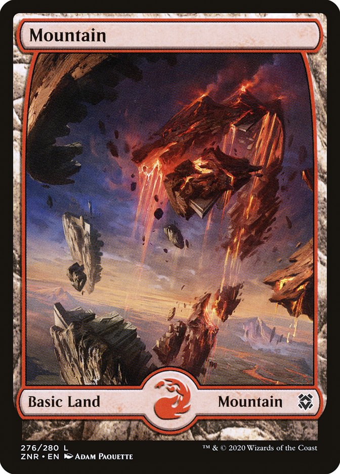 Mountain (276) [Zendikar Rising] | Grognard Games