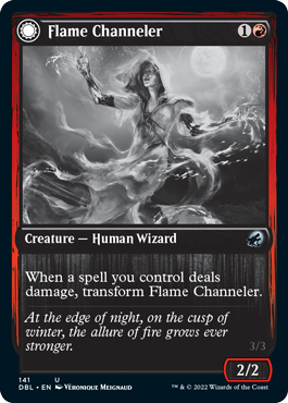 Flame Channeler // Embodiment of Flame [Innistrad: Double Feature] | Grognard Games