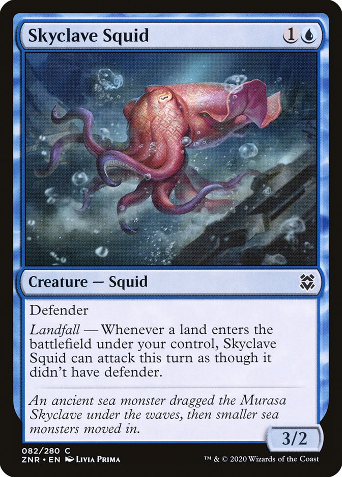 Skyclave Squid [Zendikar Rising] | Grognard Games