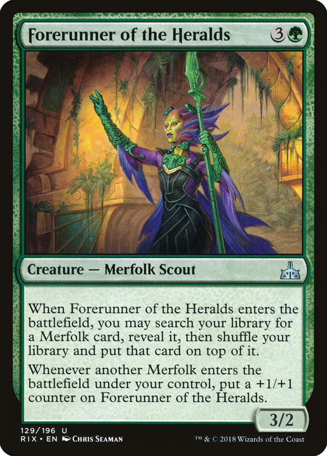 Forerunner of the Heralds [Rivals of Ixalan] | Grognard Games