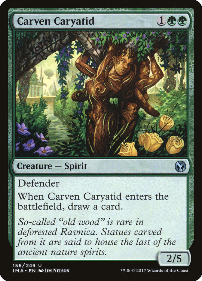 Carven Caryatid [Iconic Masters] | Grognard Games