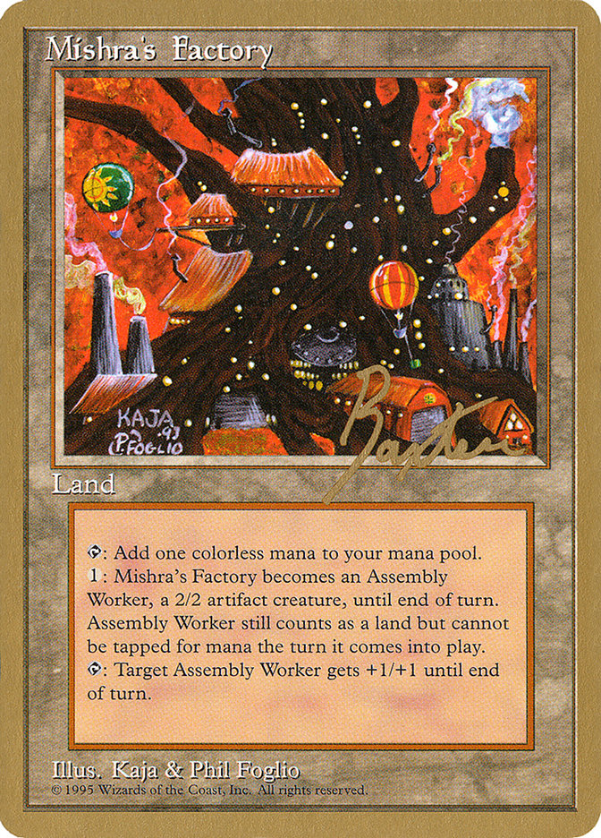 Mishra's Factory (George Baxter) [Pro Tour Collector Set] | Grognard Games