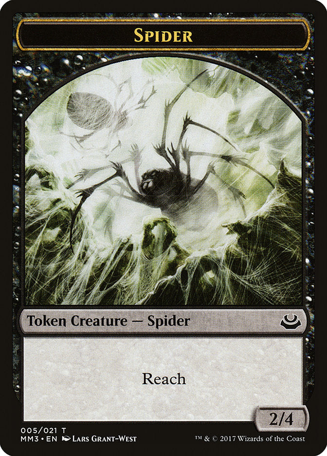 Spider [Modern Masters 2017 Tokens] | Grognard Games