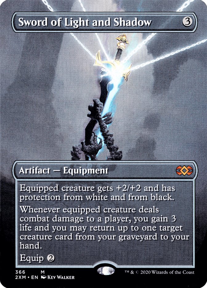 Sword of Light and Shadow (Toppers) [Double Masters Extended Art] | Grognard Games