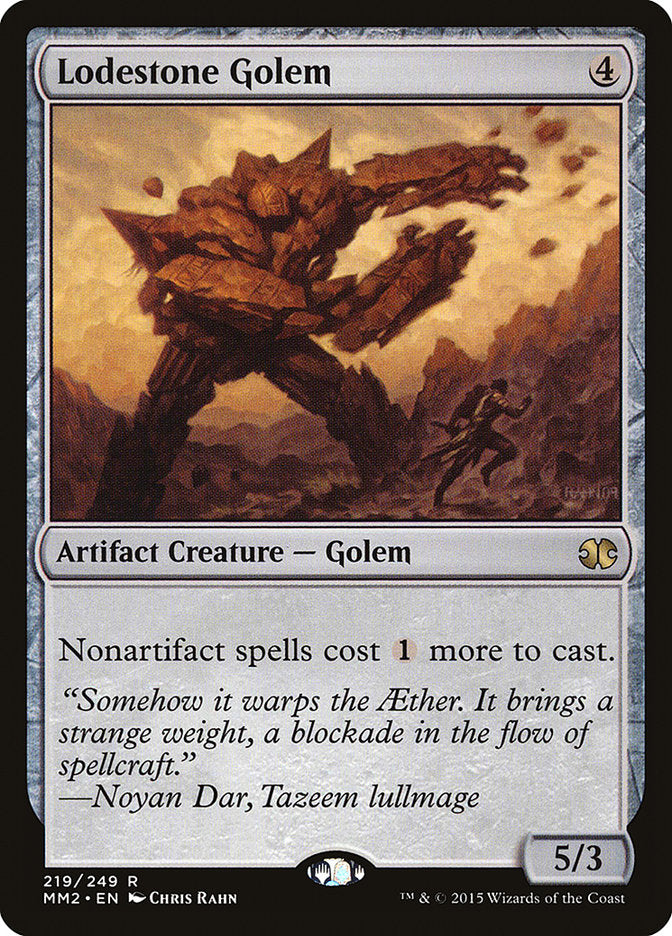 Lodestone Golem [Modern Masters 2015] | Grognard Games