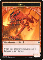 Devil // Satyr Double-sided Token [Challenger 2020 Tokens] | Grognard Games